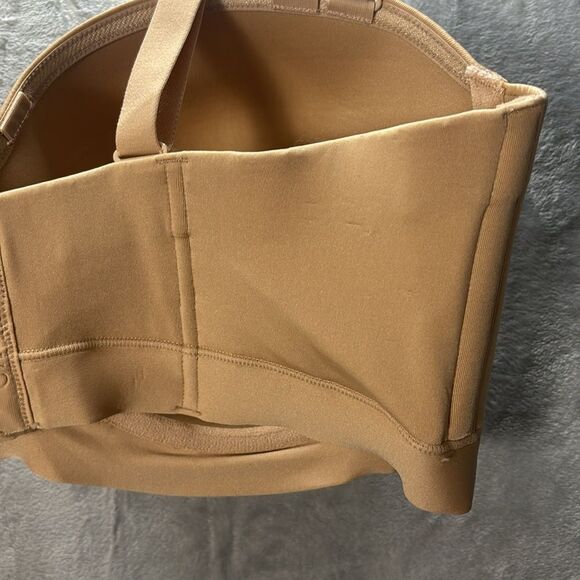 NWT New Cacique Tan Lightly Lined Multi Way Strapless Underwire Bra Size 40F - Picture 6 of 8
